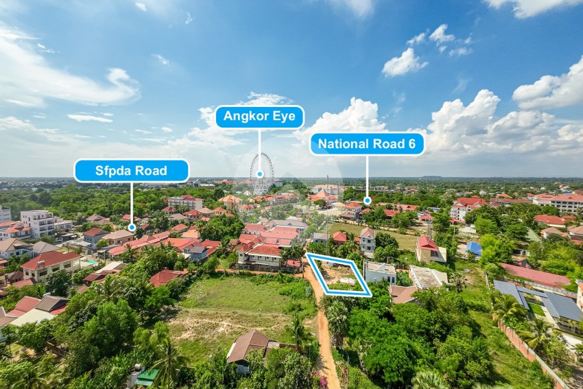 615 Sqm Residential Land For Sale - Svay Dangkum, Siem Reap