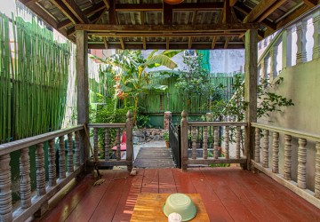 3 Bedroom Wooden House For Sale - Sala Kamreuk, Siem Reap thumbnail