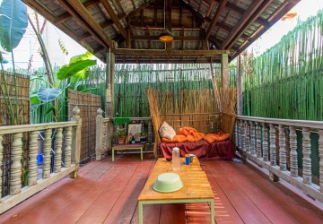 3 Bedroom Wooden House For Sale - Sala Kamreuk, Siem Reap thumbnail