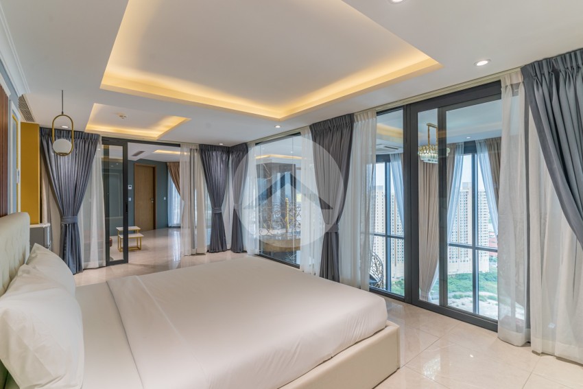 31st Floor-4 Bedroom Duplex For Sale - The Penthouse Residence, Tonle Bassac, Phnom Penh