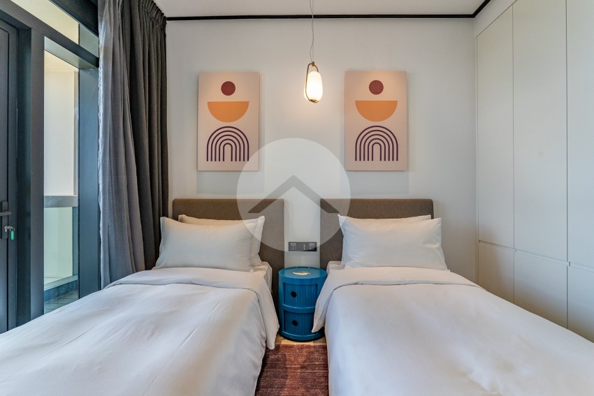 3 Bedroom Serviced Apartment For Rent - Srah Chork, Phnom-Penh