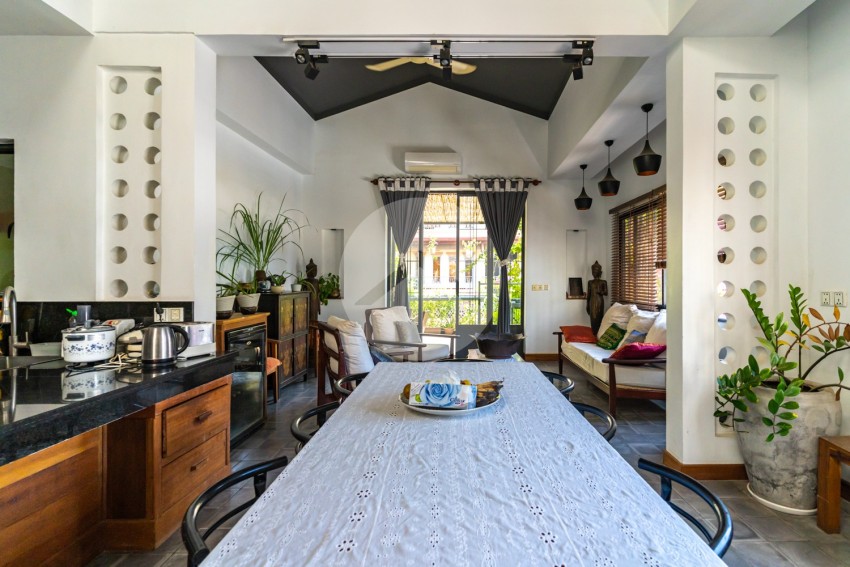 3 Bedroom Townhouse For Rent - Tonle Bassac, Phnom Penh