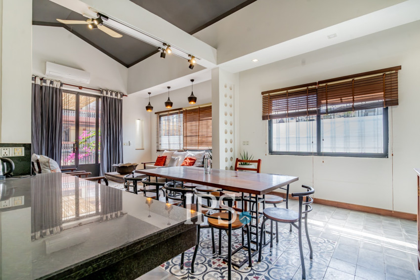 3 Bedroom Townhouse For Rent - Tonle Bassac, Phnom Penh