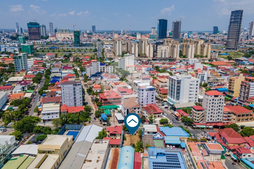 663 Sqm Commercial Land For Rent - Boeung Kak 2, Phnom Penh