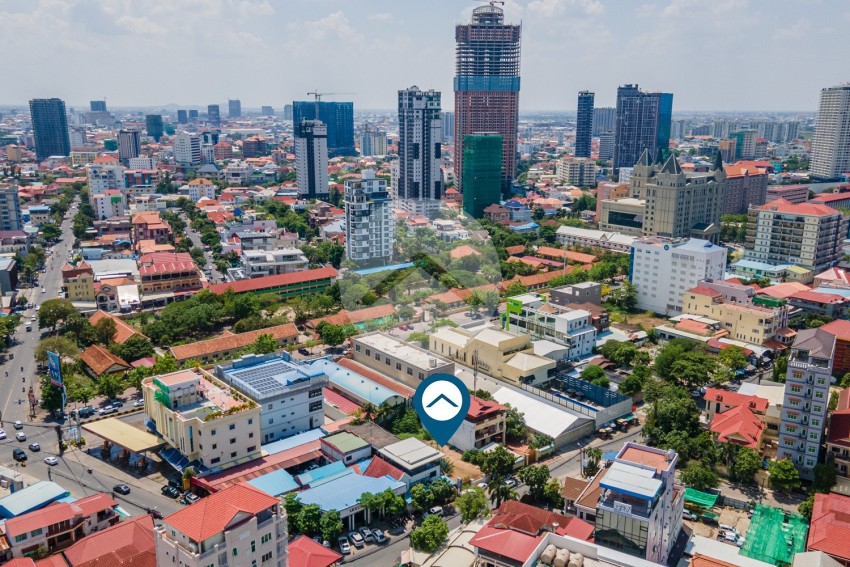 663 Sqm Commercial Land For Rent - Boeung Kak 2, Phnom Penh