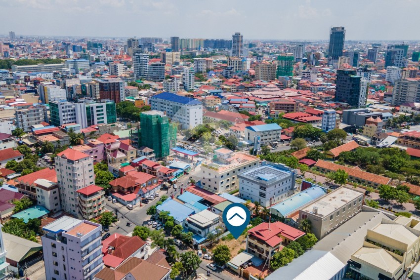 663 Sqm Commercial Land For Rent - Boeung Kak 2, Phnom Penh