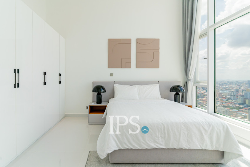 3 Bedroom Penthouse Condo For Rent - J Tower 2, BKK1, Phnom Penh