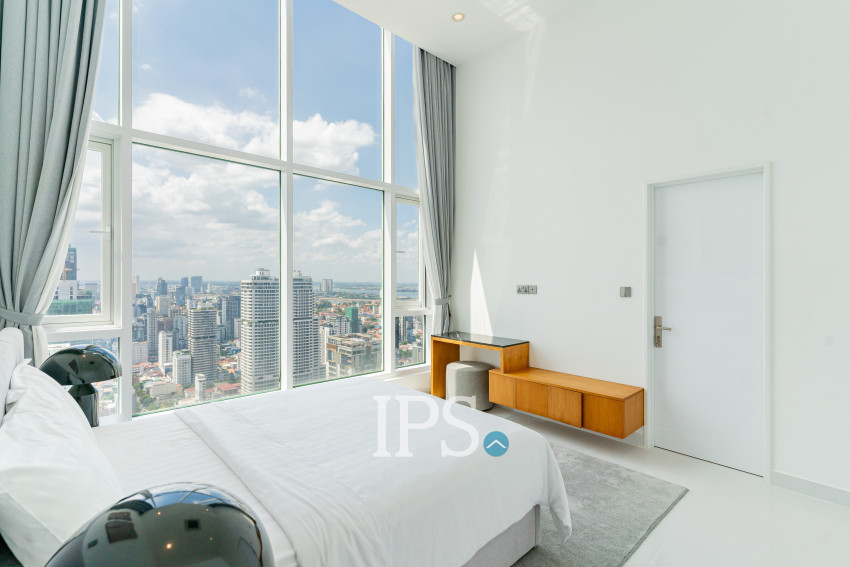 3 Bedroom Penthouse Condo For Rent - J Tower 2, BKK1, Phnom Penh
