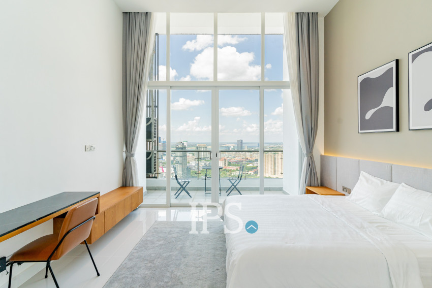 3 Bedroom Penthouse Condo For Rent - J Tower 2, BKK1, Phnom Penh