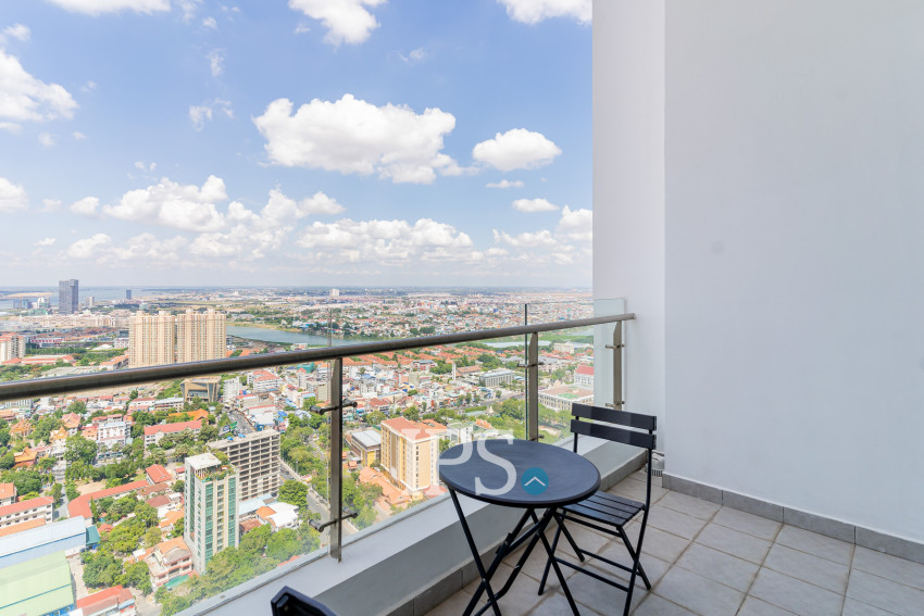 3 Bedroom Penthouse Condo For Rent - J Tower 2, BKK1, Phnom Penh