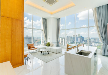 3 Bedroom Penthouse Condo For Rent - J Tower 2, BKK1, Phnom Penh thumbnail