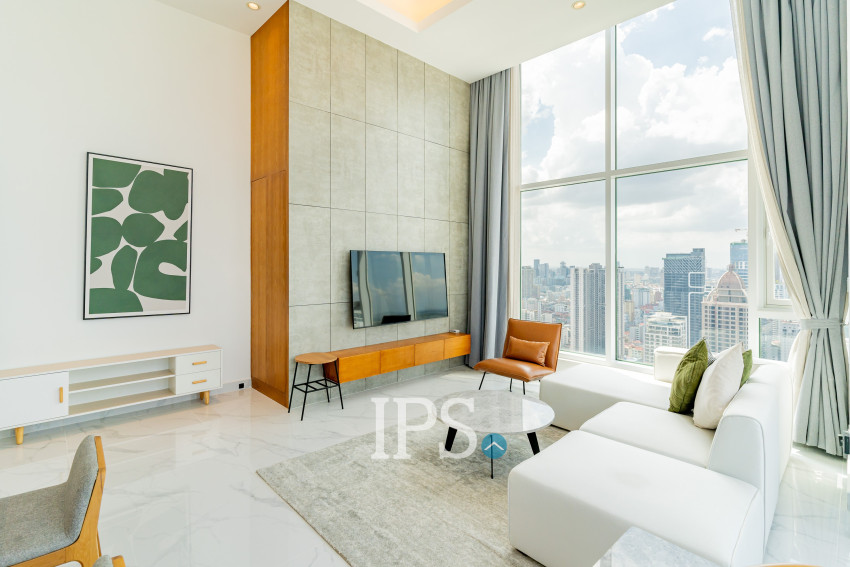 3 Bedroom Penthouse Condo For Rent - J Tower 2, BKK1, Phnom Penh