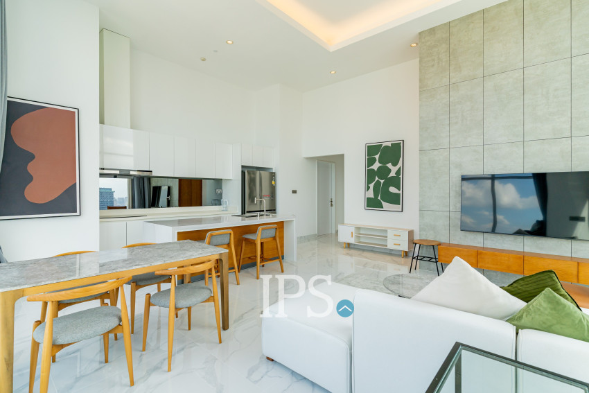 3 Bedroom Penthouse Condo For Rent - J Tower 2, BKK1, Phnom Penh