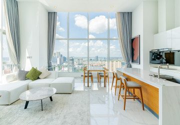 3 Bedroom Penthouse Condo For Rent - J Tower 2, BKK1, Phnom Penh thumbnail