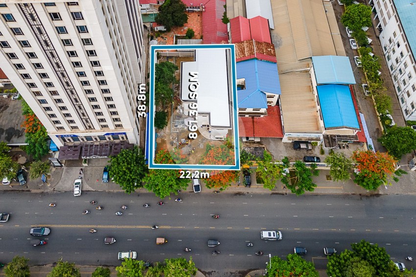 900 Sqm Commercial Space For Rent - Tonle Bassac, Phnom Penh