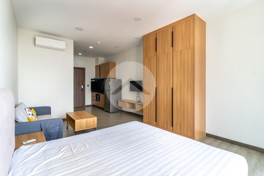 40 Sqm Studio Condo For Rent - BKK3, Phnom Penh