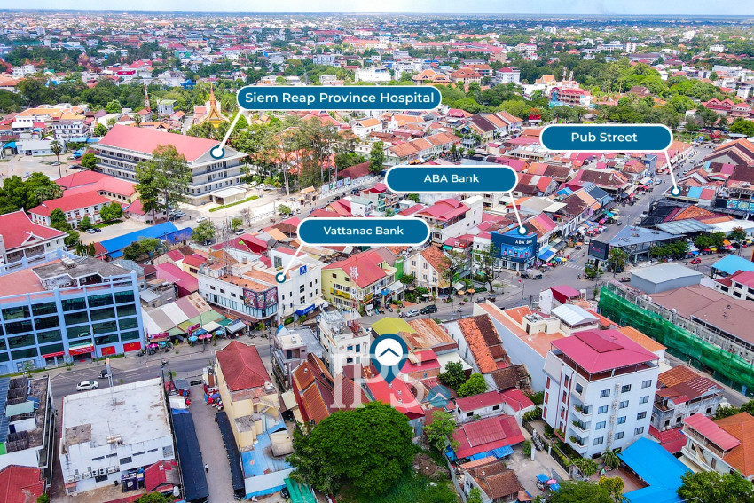 8 Bedroom Commercial Building For Rent - Svay Dangkum, Siem Reap