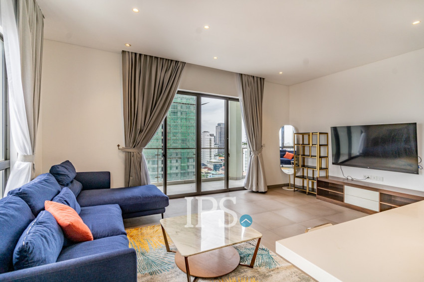 2 Bedroom Condo For Rent - Embassy Central, BKK1, Phnom Penh