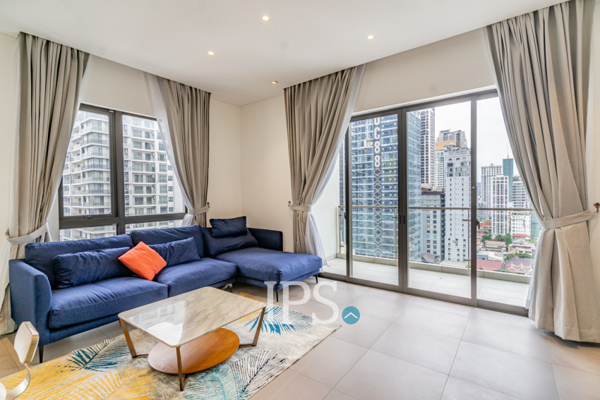 2 Bedroom Condo For Rent - Embassy Central, BKK1, Phnom Penh