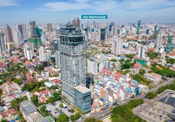 14th Floor-2 Bedroom Condo For Sale- The Penthouse, Tonle Bassac, Phnom Penh thumbnail