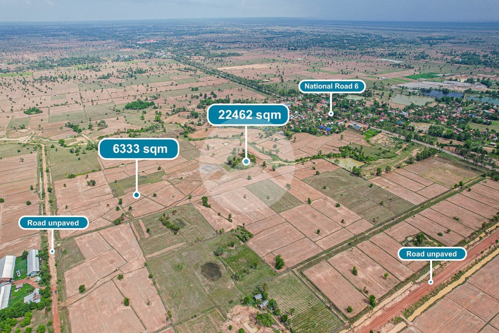 28,795 Sqm Land For Sale - Trapeang Thum, Prasat Bakong, Siem Reap - Image 2 28,795 Sqm Land For Sale - Trapeang Thum, Prasat Bakong, Siem Reap - Image 2