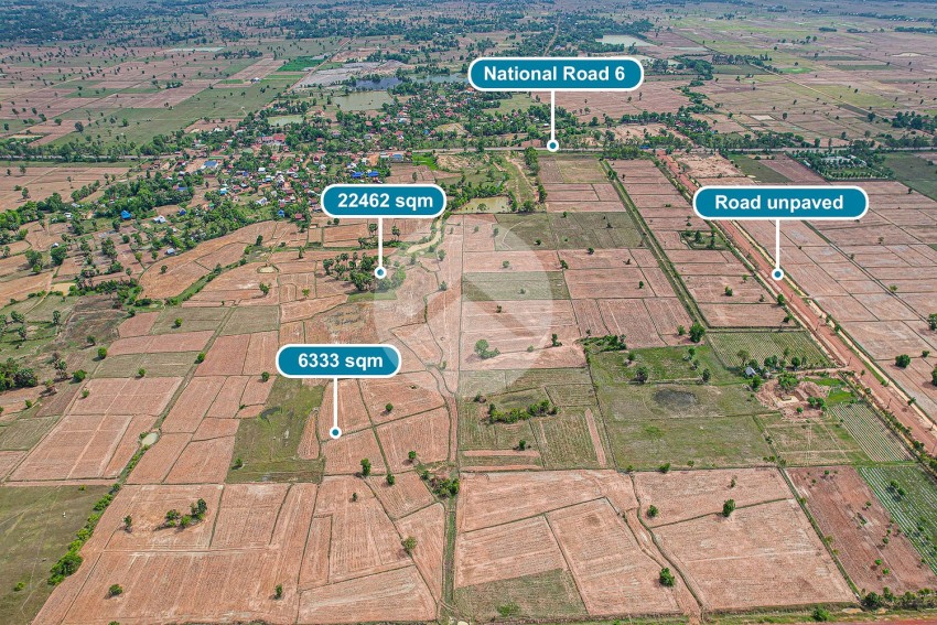 28,795 Sqm Land For Sale - Trapeang Thum, Prasat Bakong, Siem Reap