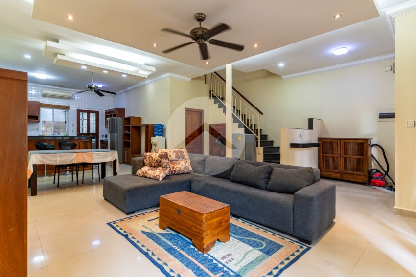 3 Bedroom Link House For Rent - Tonle Bassac, Phnom Penh