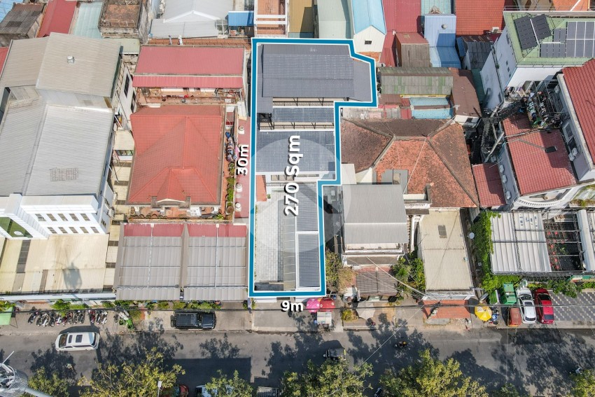270 Sqm Commercial Space For Rent - Phsar Thmei 3, Phnom Penh