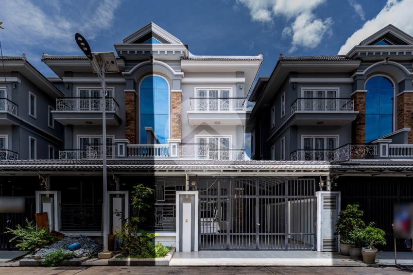 4 Bedroom Twin Villa For Sale - Borey Vimean Phnom Penh, Russey Keo, Phnom Penh