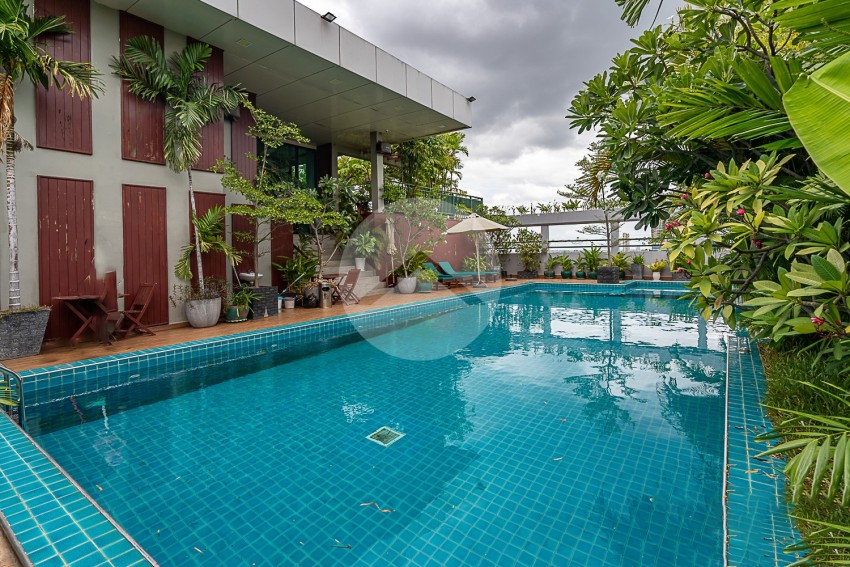 3 Bedroom Serviced Apartment For Rent - BKK1, Phnom Penh