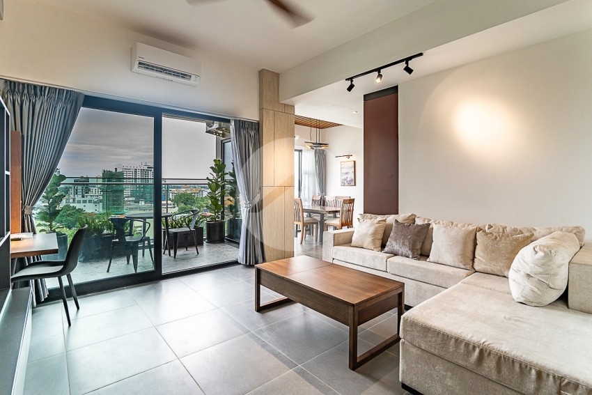 2 Bedroom Serviced Apartment For Rent - Tonle Bassac, Phnom Penh