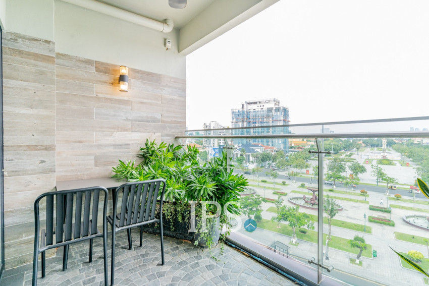 1 Bedroom Serviced Apartment For Rent - Tonle Bassac, Phnom Penh