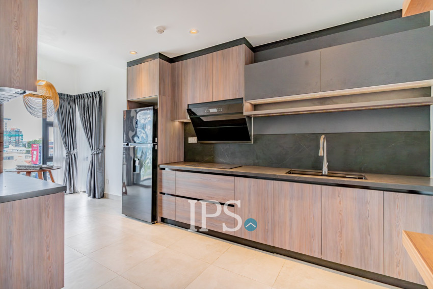 1 Bedroom Serviced Apartment For Rent - Tonle Bassac, Phnom Penh