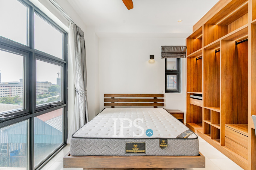 1 Bedroom Serviced Apartment For Rent - Tonle Bassac, Phnom Penh
