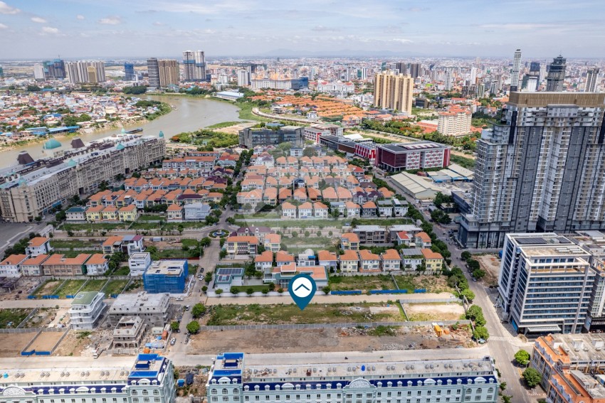 3,025 Sqm Residential Land For Sale - Borey Elite Town, Tonle Bassac, Phnom Penh