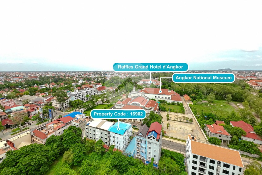 11 Bedroom Commercial Building For Sale - Svay Dangkum, Siem Reap