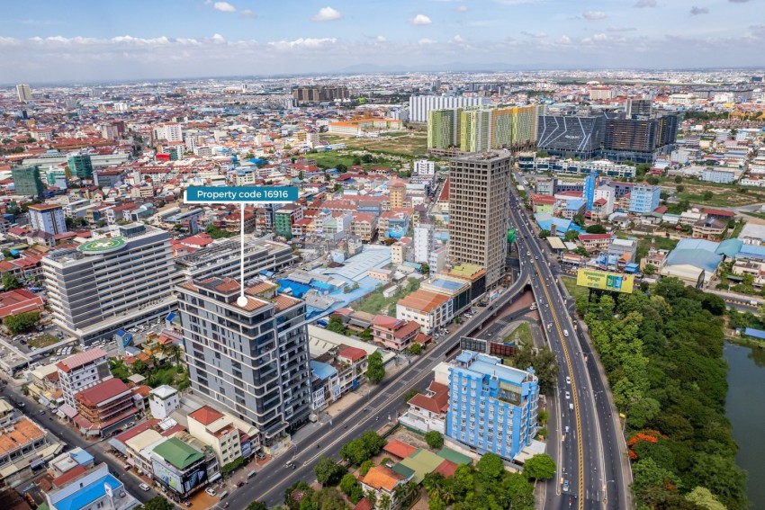 13 Floor Commercial Building For Rent - Tuek La Ark 1, Phnom Penh