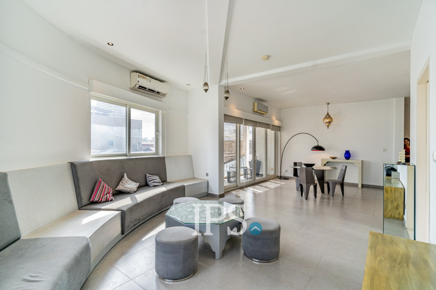 2 Bedroom Serviced Apartment For Rent - Phsar Chas, Phnom Penh