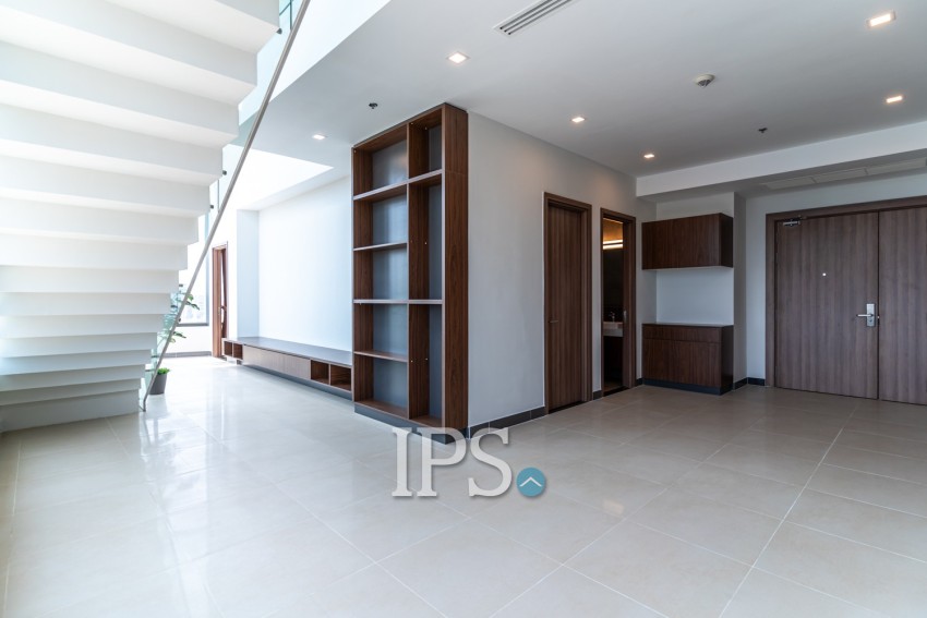 3 Bedroom Duplex Penthouse Service Apartment  For Rent - Toul Kork, Phnom Penh