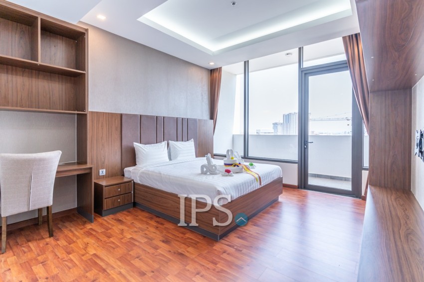 3 Bedroom Duplex Penthouse Service Apartment  For Rent - Toul Kork, Phnom Penh