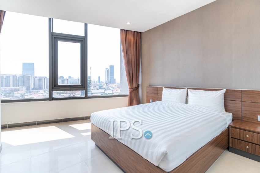 3 Bedroom Duplex Penthouse Service Apartment  For Rent - Toul Kork, Phnom Penh