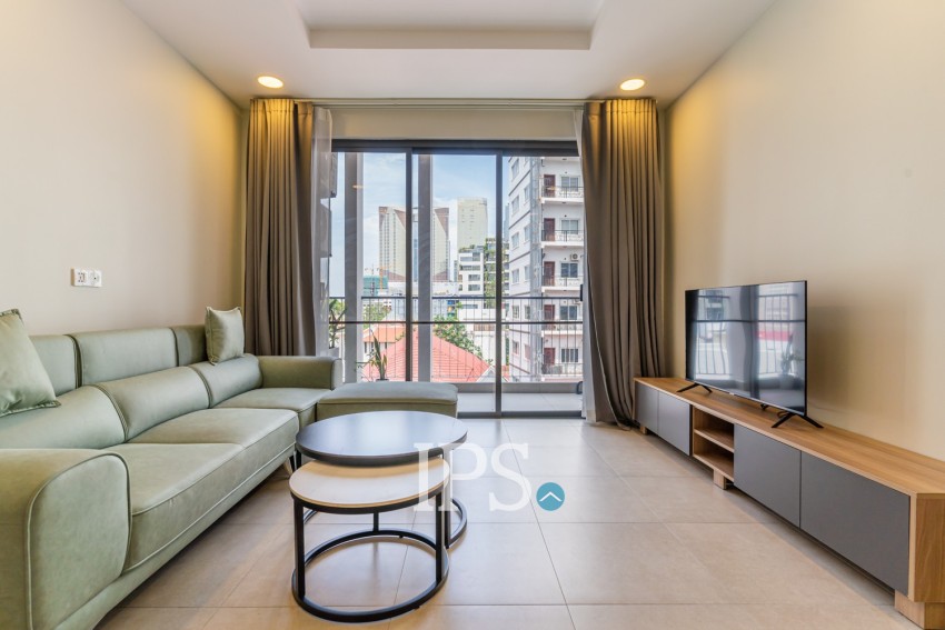 1 Bedroom Serviced Apartment For Rent - Tonle Bassac, Phnom Penh