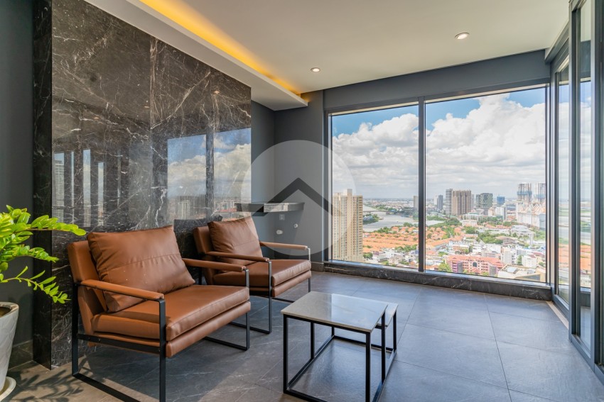 30th Floor 3 Bedroom Triplex For Sale - The Penthouse Residence, Tonle Bassac, Phnom Penh