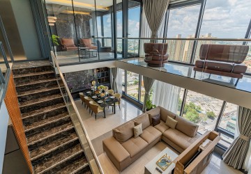 30th Floor 3 Bedroom Triplex For Sale - The Penthouse Residence, Tonle Bassac, Phnom Penh thumbnail