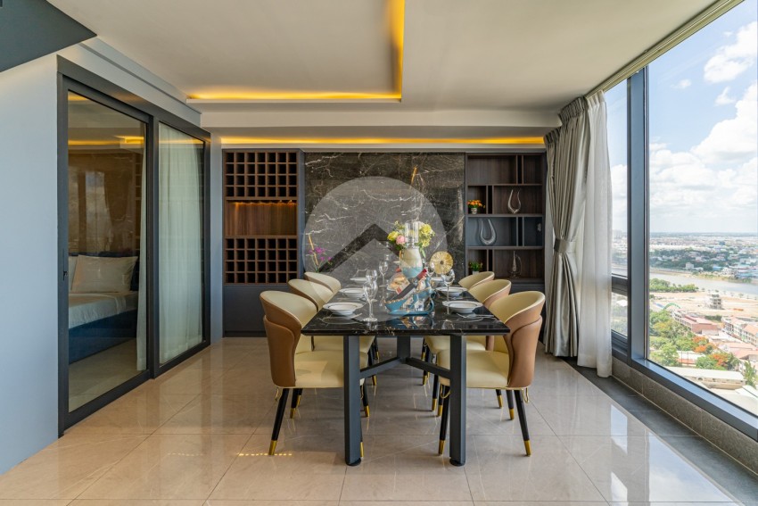30th Floor 3 Bedroom Triplex For Sale - The Penthouse Residence, Tonle Bassac, Phnom Penh