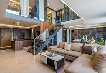 30th Floor 3 Bedroom Triplex For Sale - The Penthouse Residence, Tonle Bassac, Phnom Penh thumbnail