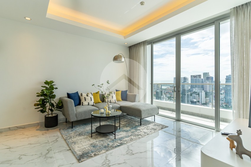 2 Bedroom Condo For Rent - J Tower 2, BKK1, Phnom Penh