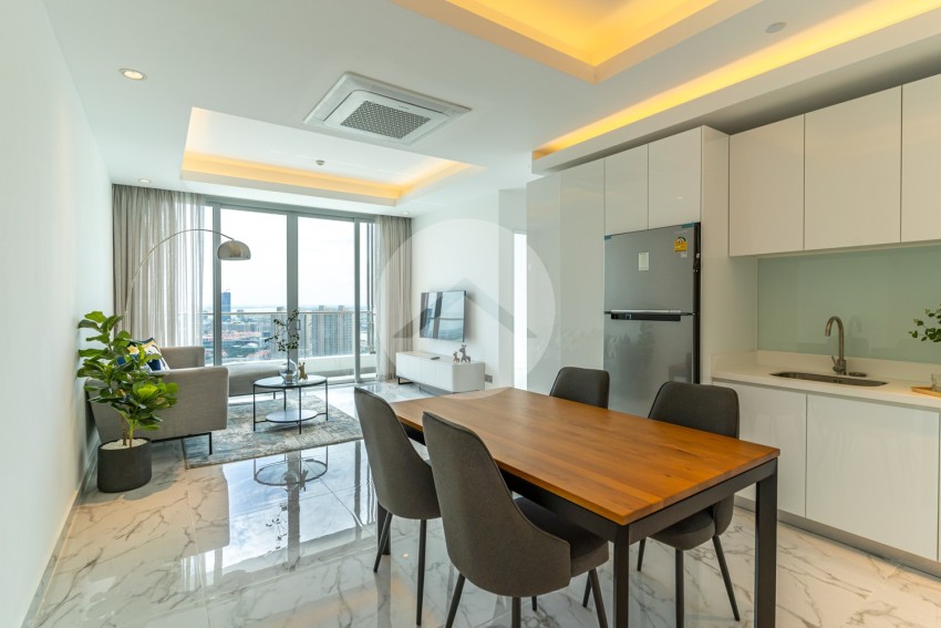 2 Bedroom Condo For Rent - J Tower 2, BKK1, Phnom Penh