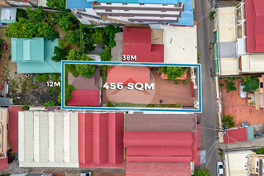 456 Sqm Commercial Land For Rent - Beoung Tumpun 1, Phnom Penh