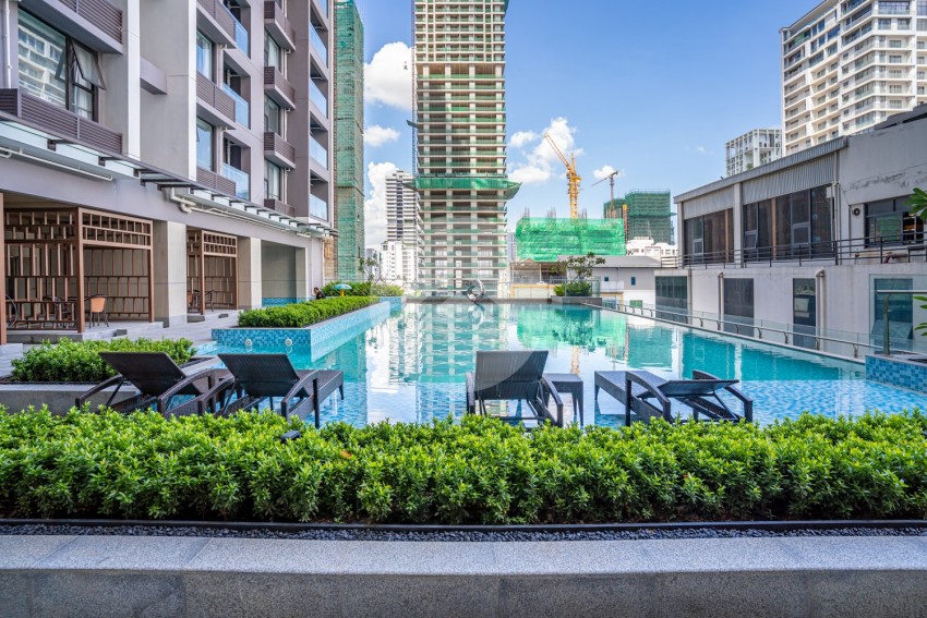 30 Sqm Studio Condo For Rent - Agile Sky Residence, BKK3, Phnom Penh